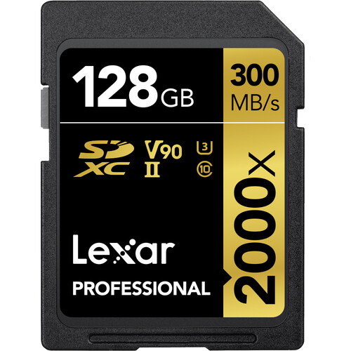 Carte SD Lexar 128 Go, carte mémoire flash SDXC UHS-I, jusqu'à 120 Mo/s en  lecture, jusqu'à 45 Mo/s en écriture, U3, V30, C10, Full-HD et 4K 