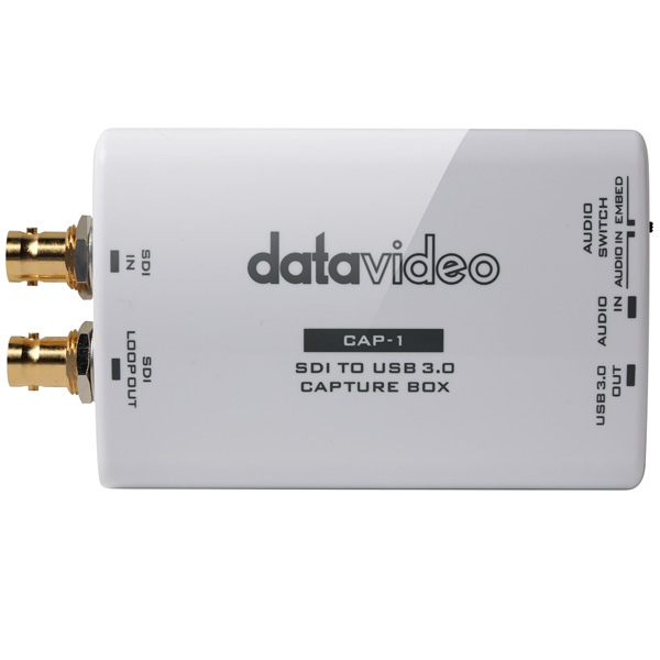 Datavideo Cap-1 – Boîtier d'acquisition (SDI vers USB) – Abchir