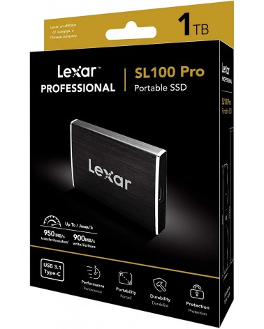 Lexar Disque dur externe SSD Portable SL100 Pro 1TB – Abchir